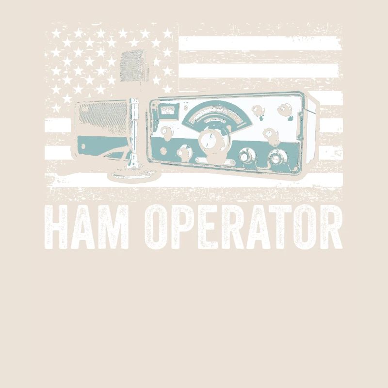 Ham Operator US-Flagge
