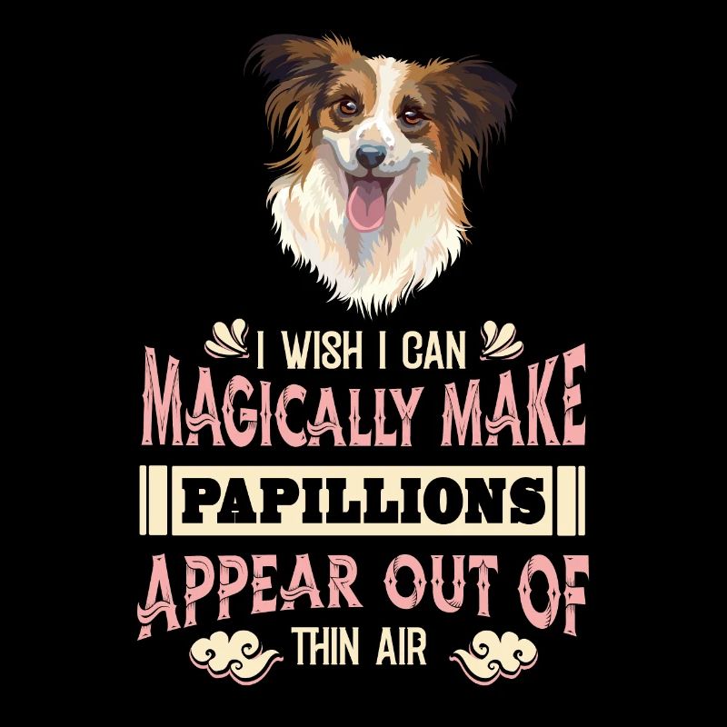 Papillon Witzig