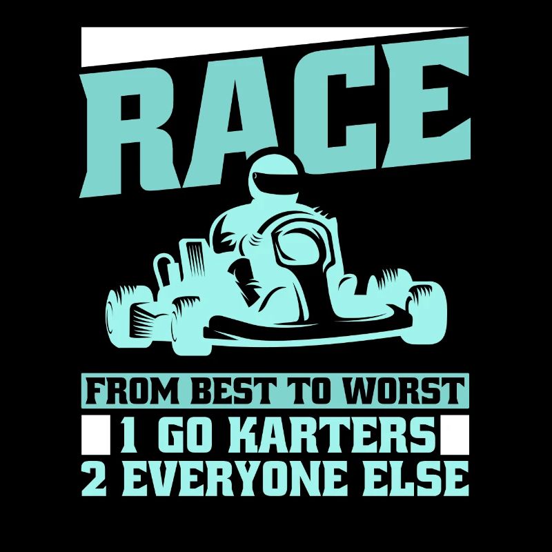 Go Kart Kartfahren Kartfahrer Cool