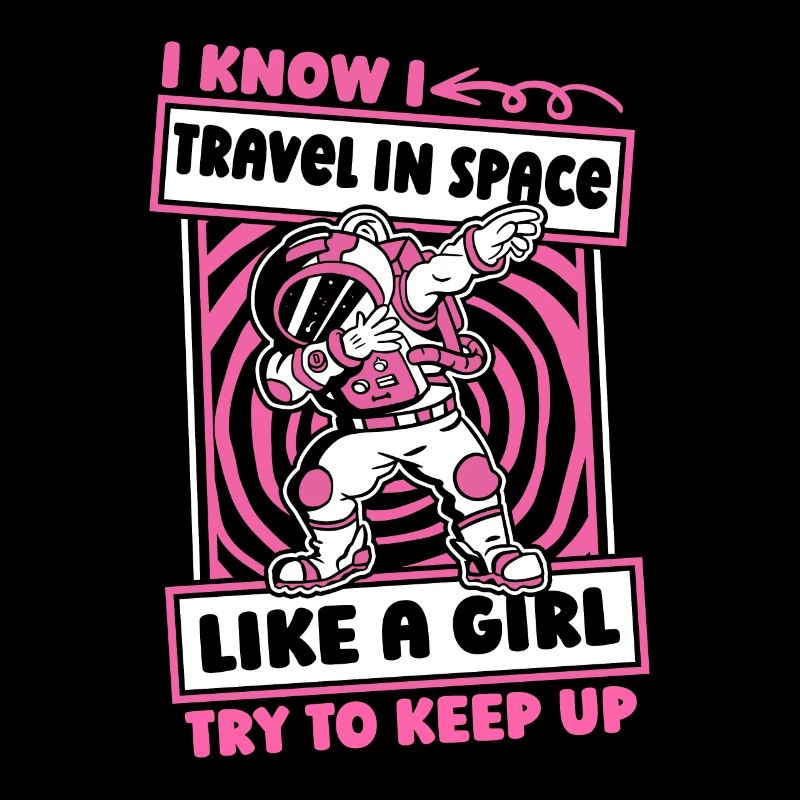 Astronaut Raumfahrer Kosmonaut Mädchen