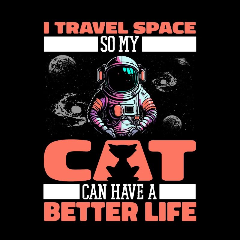 Astronaute, astronaute, cosmonaute, chat