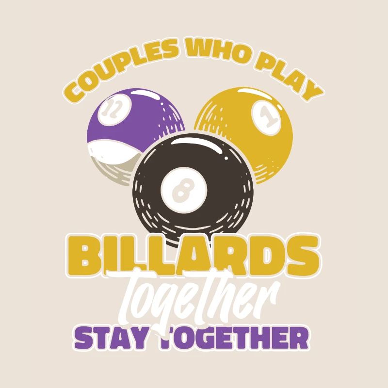 Couple de billard