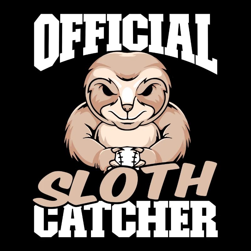Sloth Funny Sloth Baseball