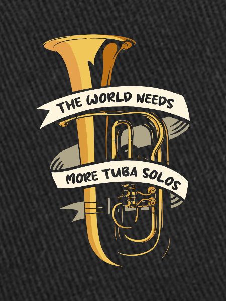 Tuba de procession de fanfare