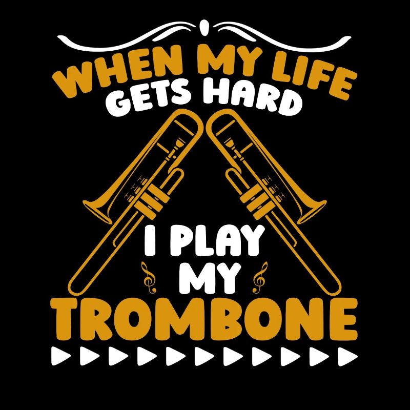 fanfare, trombone, fanfare, trombone