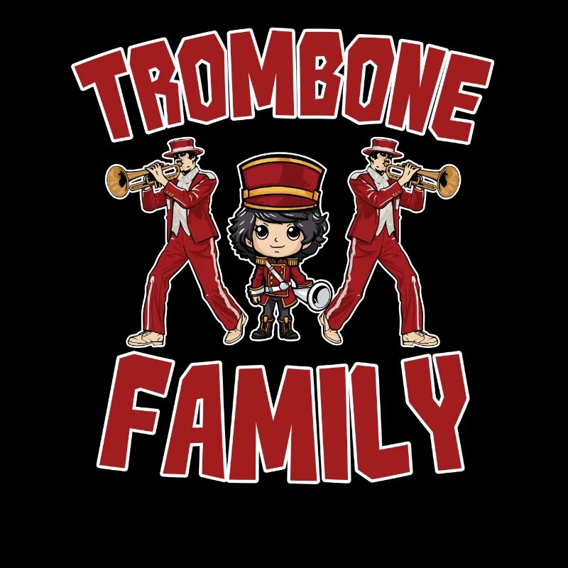 marching band, trombone, brass band, trombone