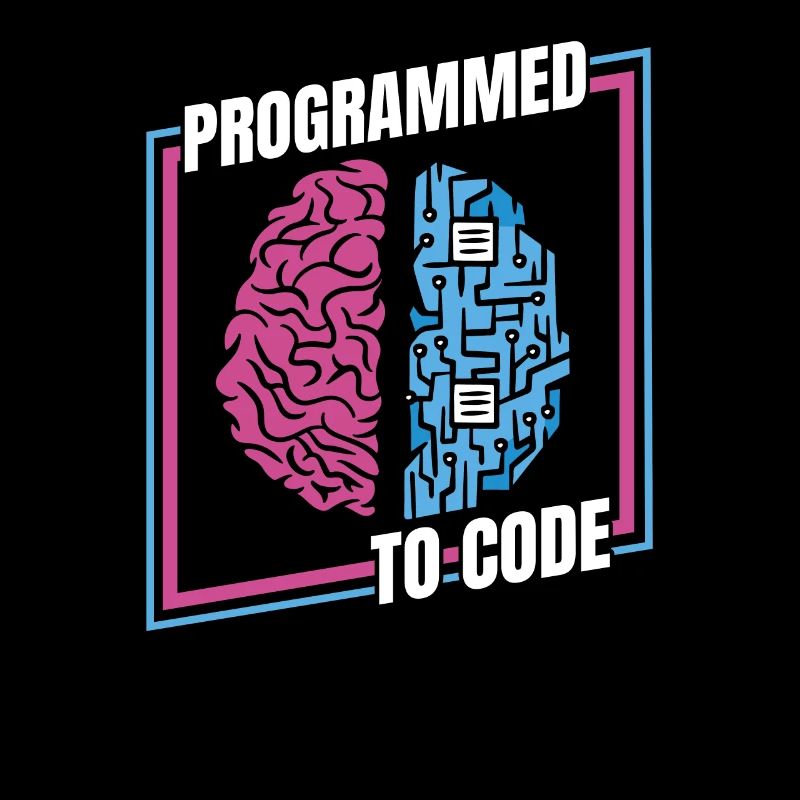 Entwickler Coder Programmierer Gehirn