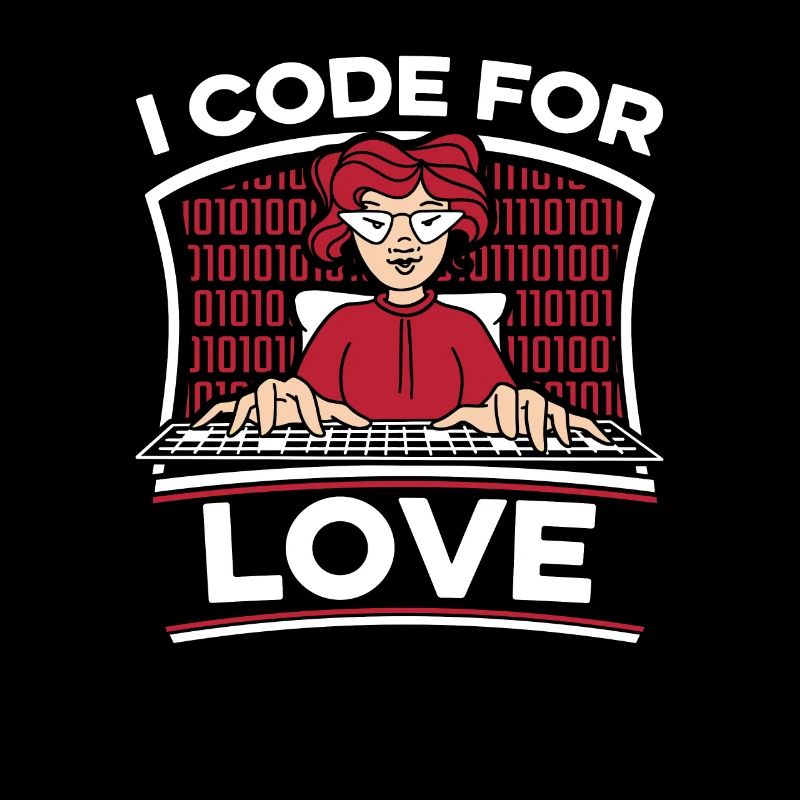 Entwickler Coder Programmierer Liebe