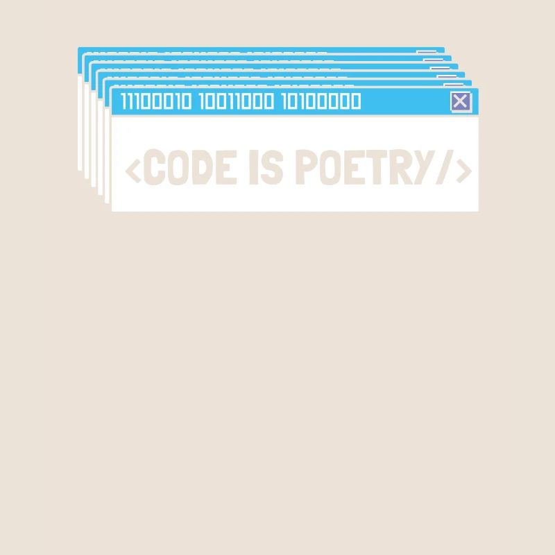 Développeur Coder Programmeur Poésie