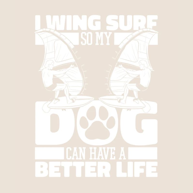 Wing Surf Wing Foil Dog