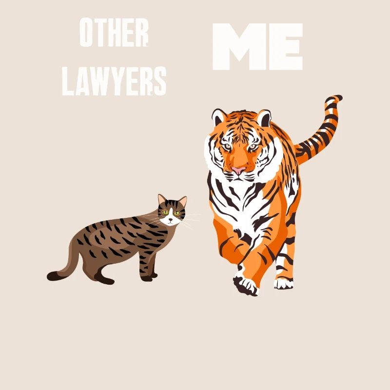 Andere Anwälte Me Tiger Cat