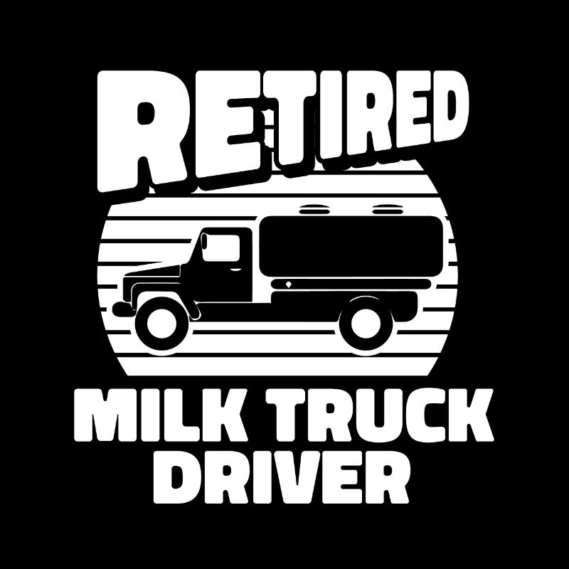 Camion de lait de vache