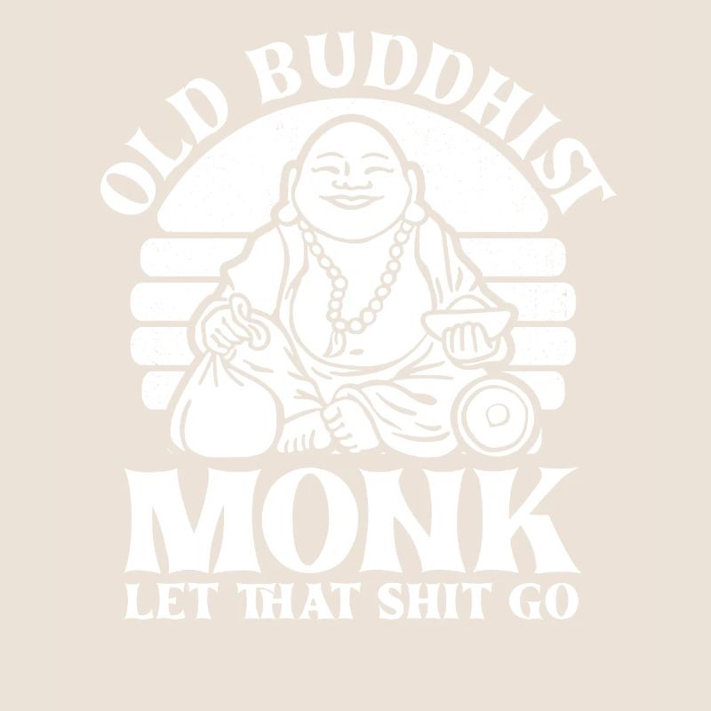 Bouddha moine bouddhiste