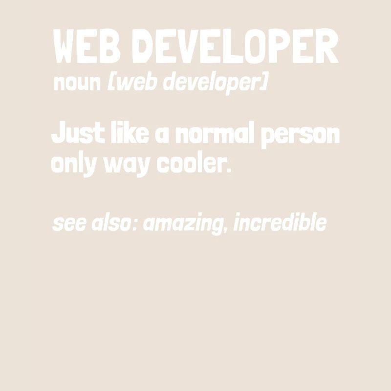 Web Developer Web Developer