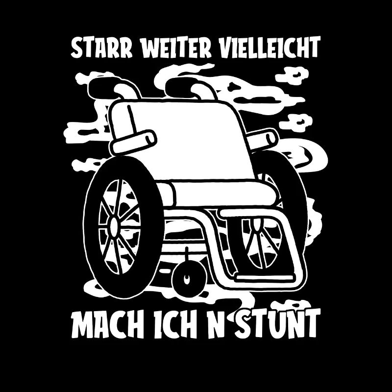 Rollstuhl Rollstuhlfahrer Lustig