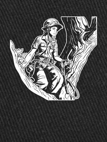 Baumpfleger Baumkletterer Arborist