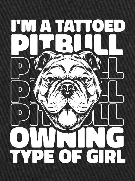 Pitbull Tattooed Pitbull Ban