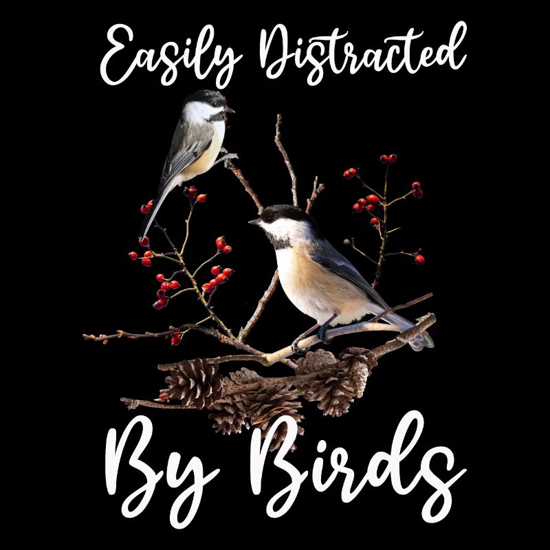 Facilement distrait par les oiseaux Bird Lover