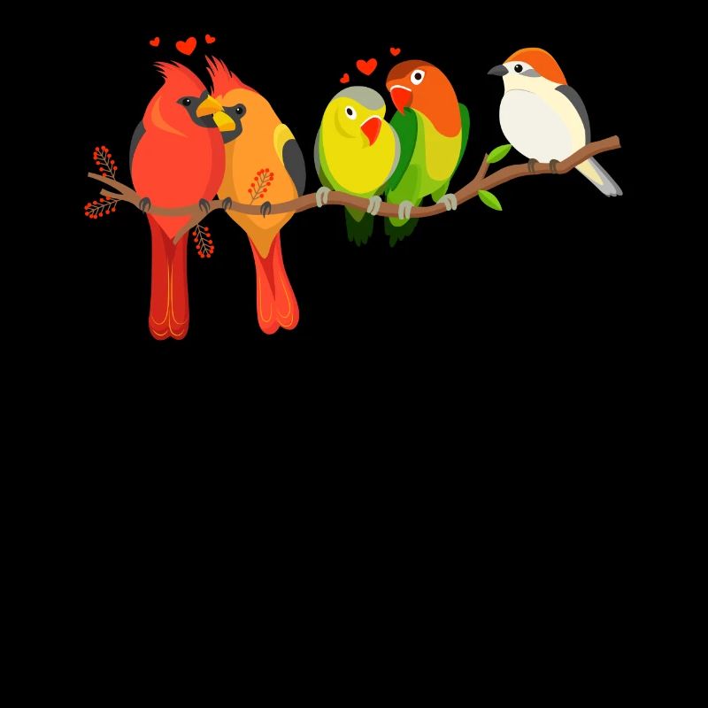 Lustiger Vogelbeobachter Vogelbeobachtung