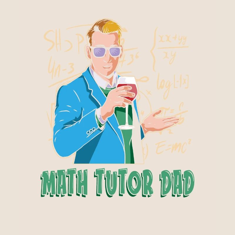Mathelehrer Mathe Lehrer Papa