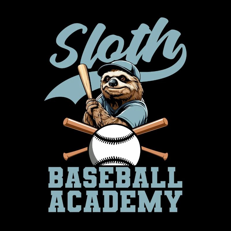 Sloth Cool Sloth Baseball