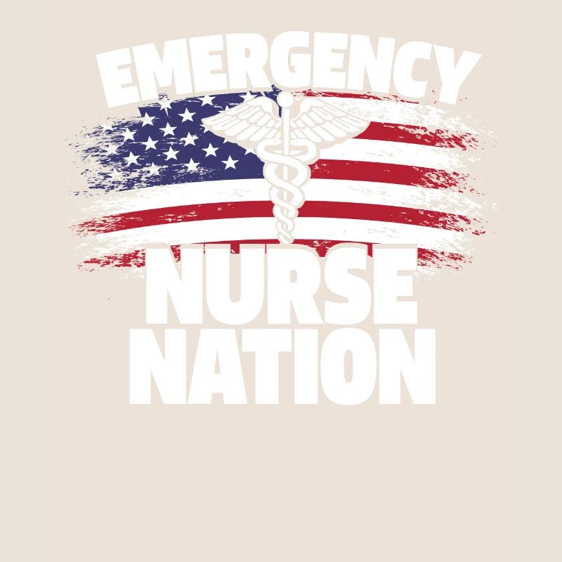 Infirmière drapeau des États-Unis