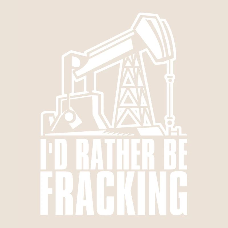 Ölfeld Bohrinsel Fracking