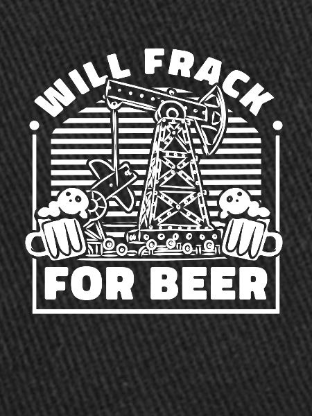 Ölfeld Bohrinsel Bier Fracking