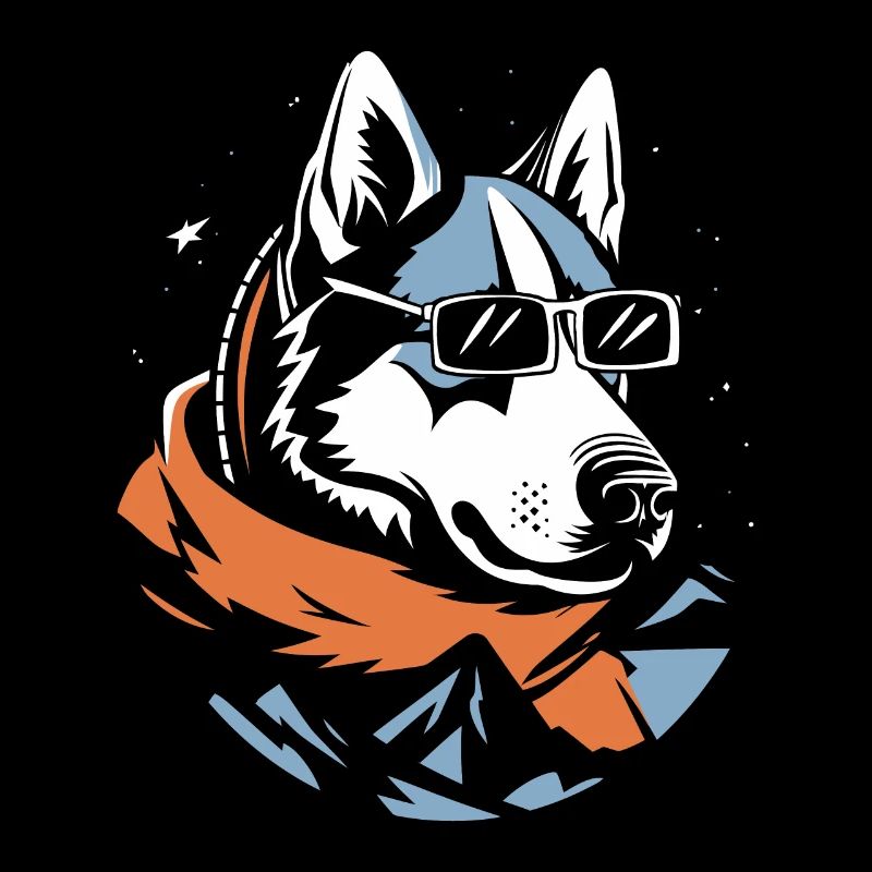 Lunettes de soleil loup Écharpe