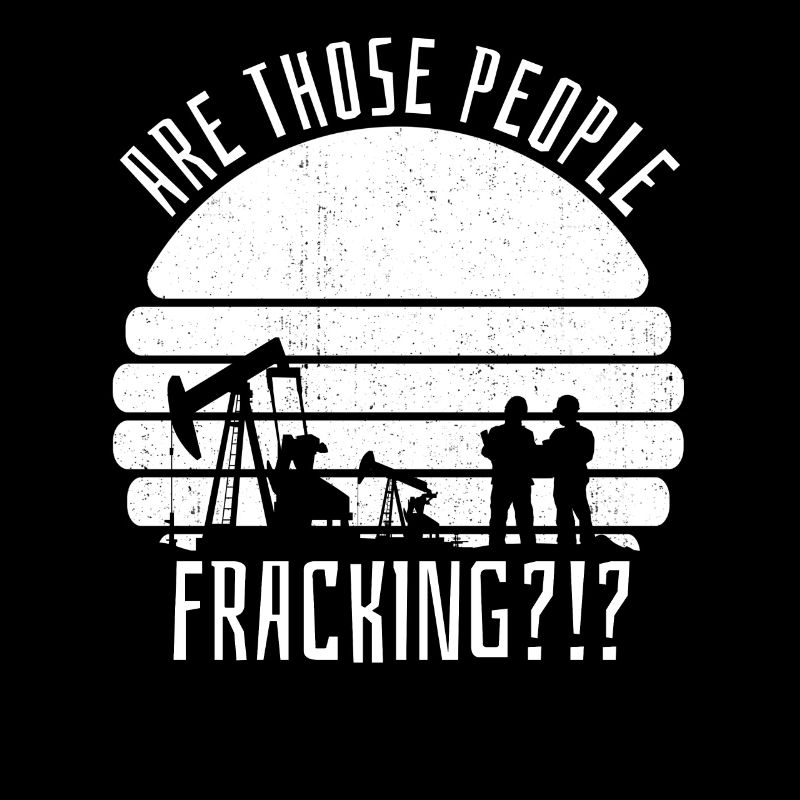 Ölfeld Bohrinsel Fracking