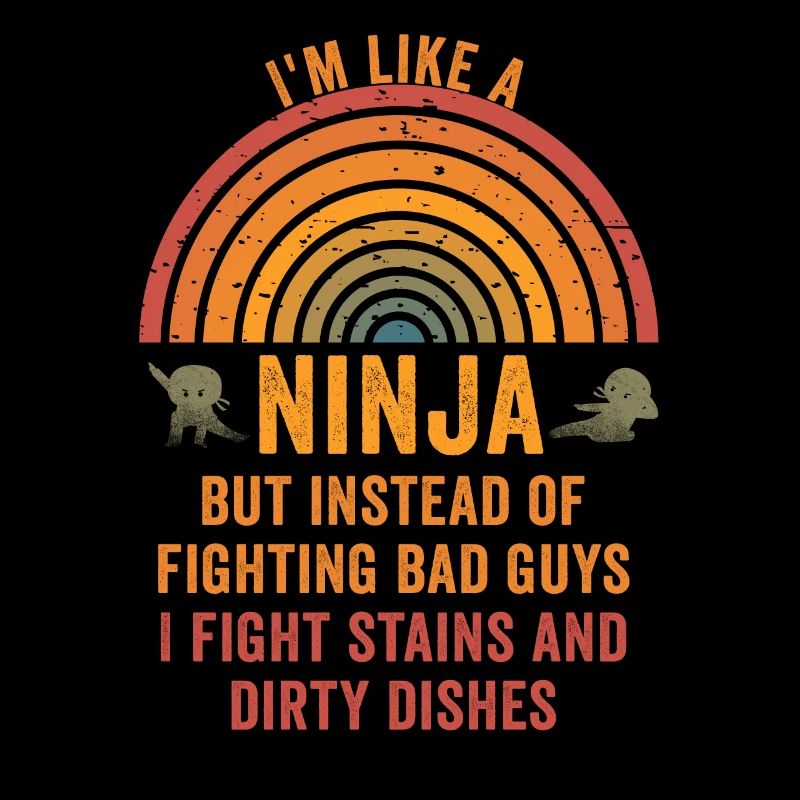Wie eine Ninja-Hausfrau