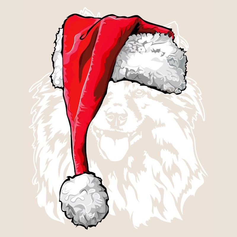 Père Noël Wolfsspitz Nikolaus Wilsigns