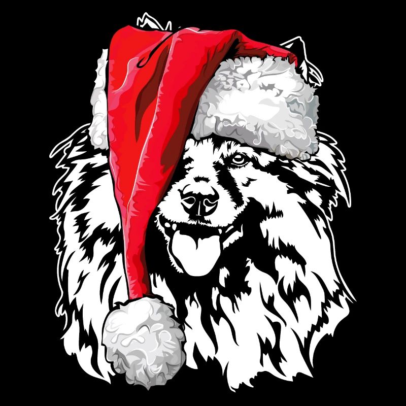 Père Noël Wolfsspitz Nikolaus Wilsigns