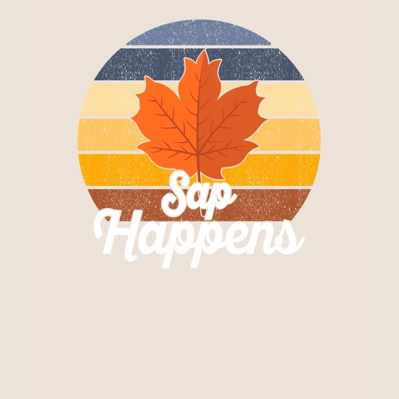 Maple Syrup Tree Tapping Funny Autumn Pancake