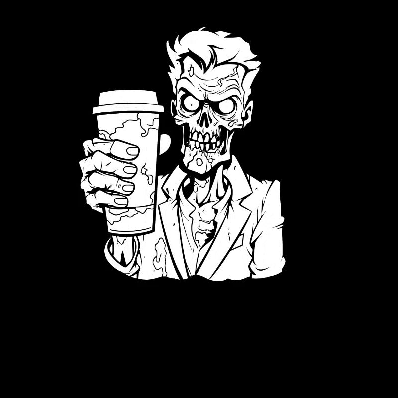 Café Café Halloween Zombie