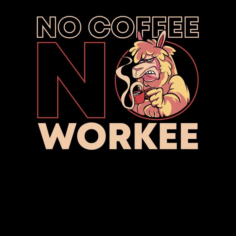 Café Café Alpaga Pas De Café Pas de Workee