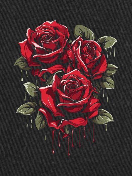Rose Rouge Goth Cool