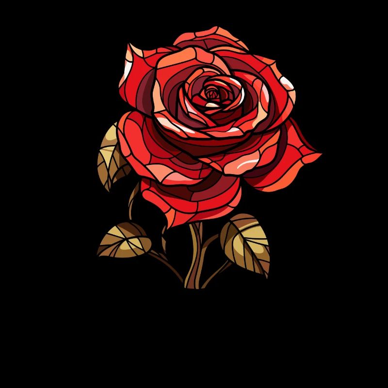 Rose Rouge Goth Cool