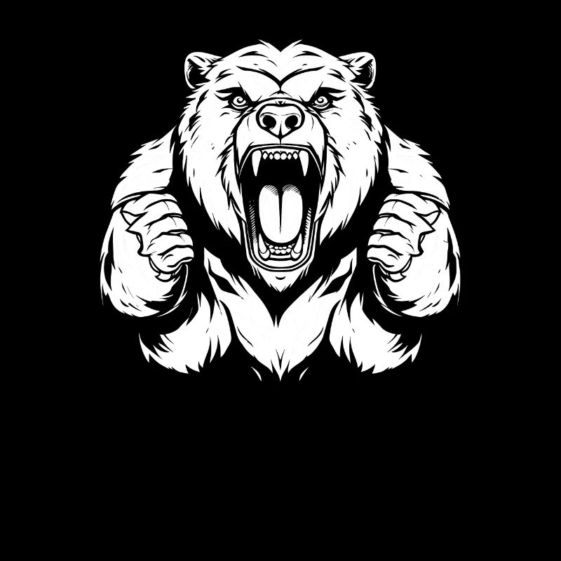 Bear Brown Bear Face