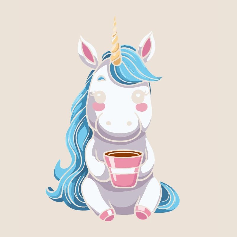 Einhorn Unicorn Kaffee