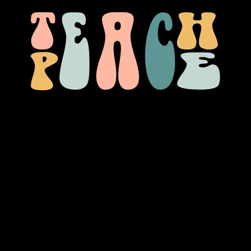 Teach Peace Word Game Groovy Hippie Teacher
