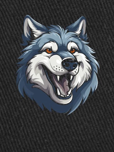Wolf Smiling