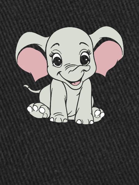 Éléphant souriant