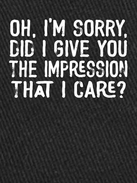 Indifference Sarcasm Different Attitude
