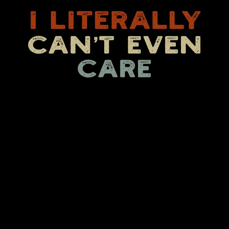 Je ne peux même pas m’en soucier