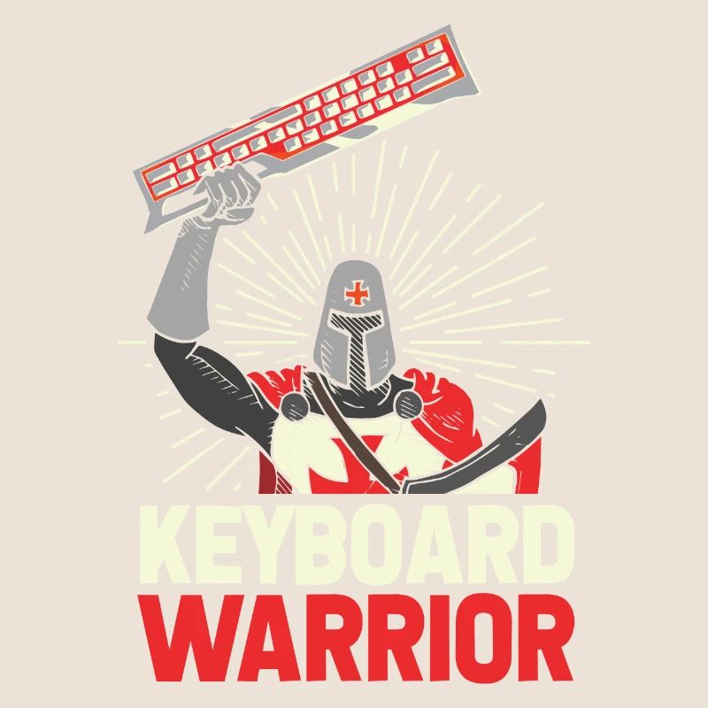 Gamer Gaming Knight Clavier Épée