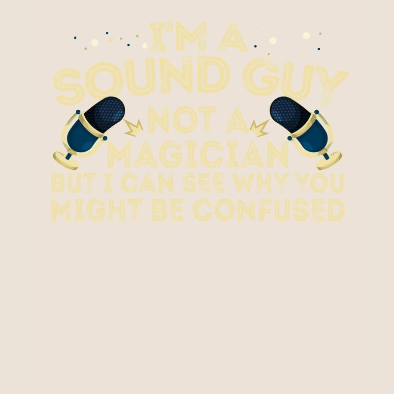 Tontechniker, kein Zauberer