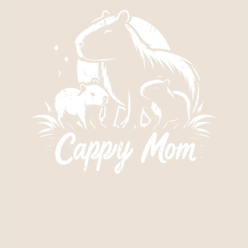 Capybara Wasserschwein Cappy Maman