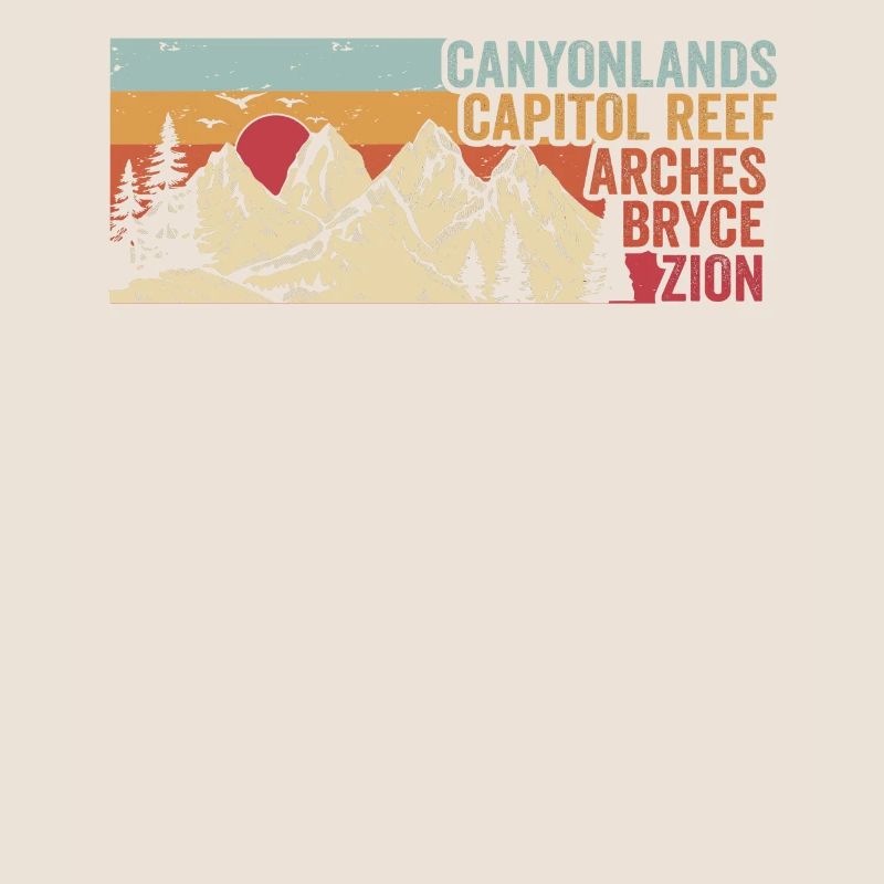 Explore Utah National Parks Mountains