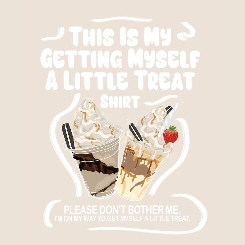 Cremiges Eisbecher-Dessert Stört mich nicht